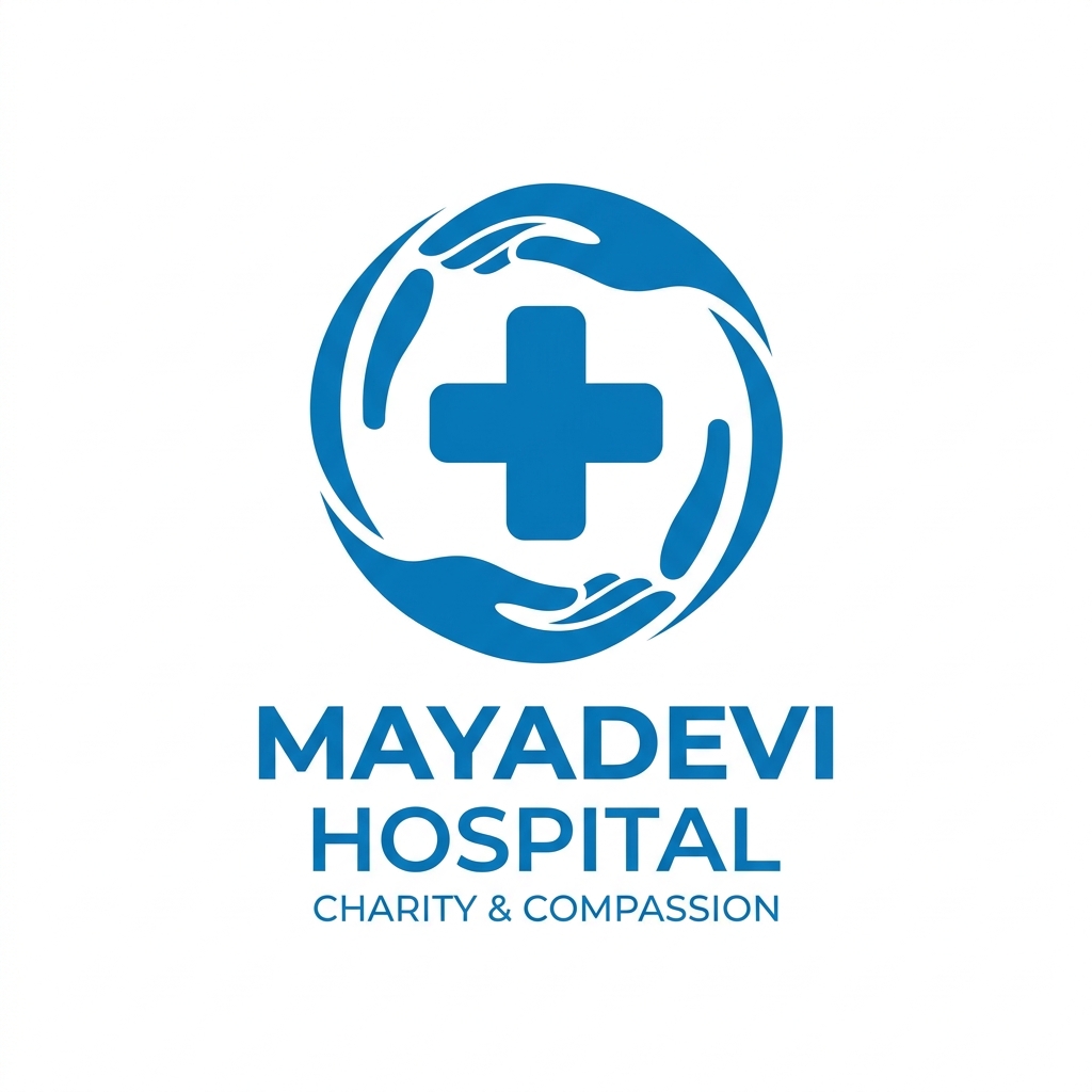 Maya Devi Charitable Hospital Emblem